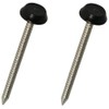 100 x 65mm Black Poly Pins Poly Nails
