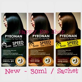 Pyeonan Ready Stock New Version PYEONAN Speed Hair Color - 1 Box 5 Sachets