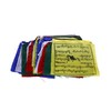Tibetan Buddhist Fluttering Prayer Flags (Lungta) Mantras And Wind Horses-