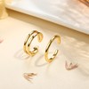Morfetto 14K Gold Filled Toe Rings for Women Simple Open