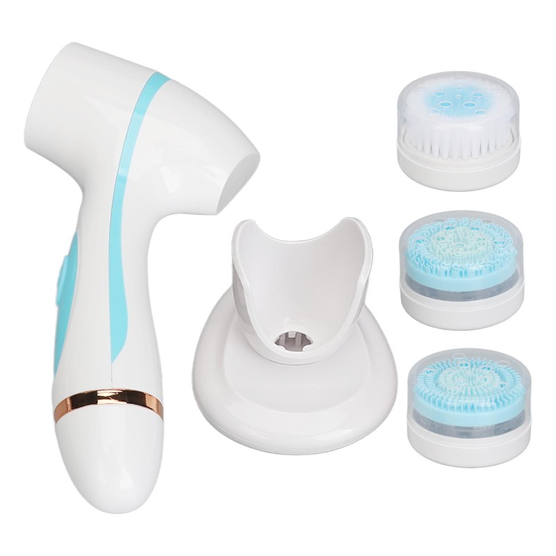 Electric Facial Cleansing Brush Silicone Pore Deep Cleansing Waterproof Make