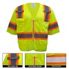 RK SAFETY High Visibility Sleeved Safety Vests with Strips Breathable
