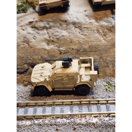 N Scale 1:160 Joint Light Tactical Vehicle RWS (JLTV) - US Army Desert Camo