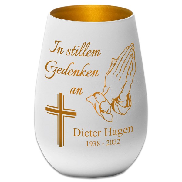 Mourning Light – In Silent Memorial – Praying Hands –