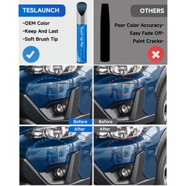 H1Q Twilight Blue Metallic Compatible with Subaru Exact Match Touch Up Paint Car Scratch Repair