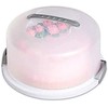 Sterilite White Food Storage Container with Handle and Locking Cover