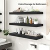 Heimlove 12 Inch Deep Floating Shelves, 12 x 12 inches