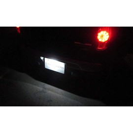 LMMC SUZUKI LED License Lamp Hustler New Hustler Solio Solio Hybrid JB23W Jimny Crosby White