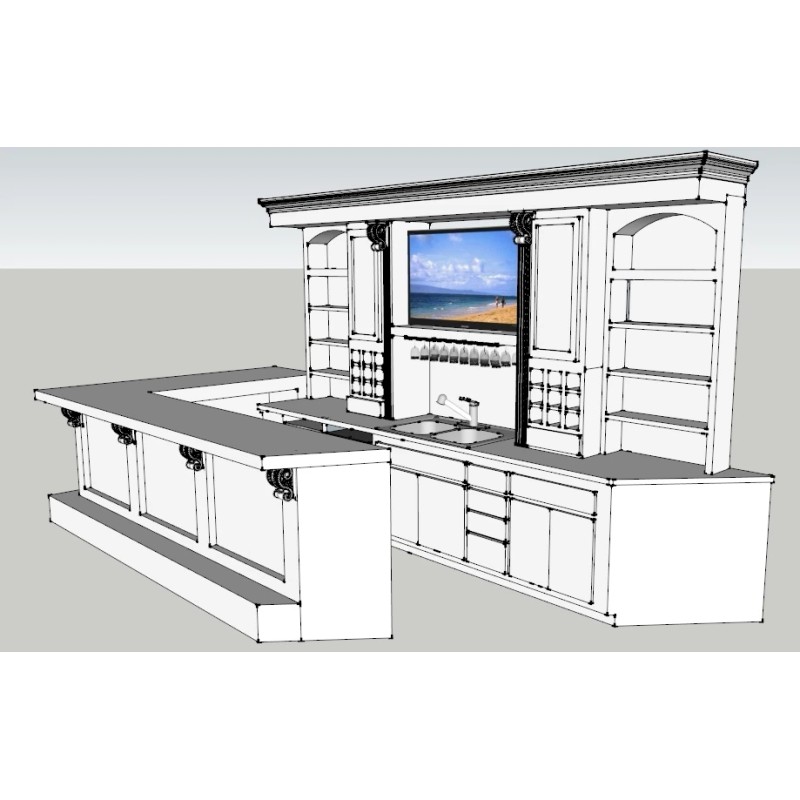 Bar Plans - Custom Design Service for the perfect home