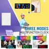 TXL16.5 Digital Wall Clock Large Display, LED Wall Clock RGB