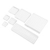DOITOOL 7pcs Acrylic Stamp Block Stamping Tool for Crafts Scrapbooking