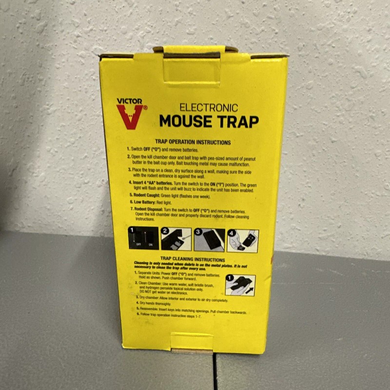 lablekingdom Electronic Mouse Trap Mice Rat Killer Pest Victor Control
