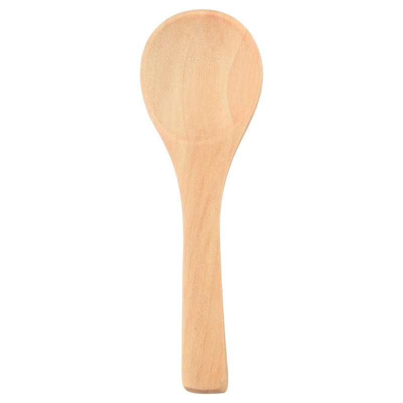 50 Pieces Small Wooden Spoons Nature Spoons Wood Honey Teaspoon