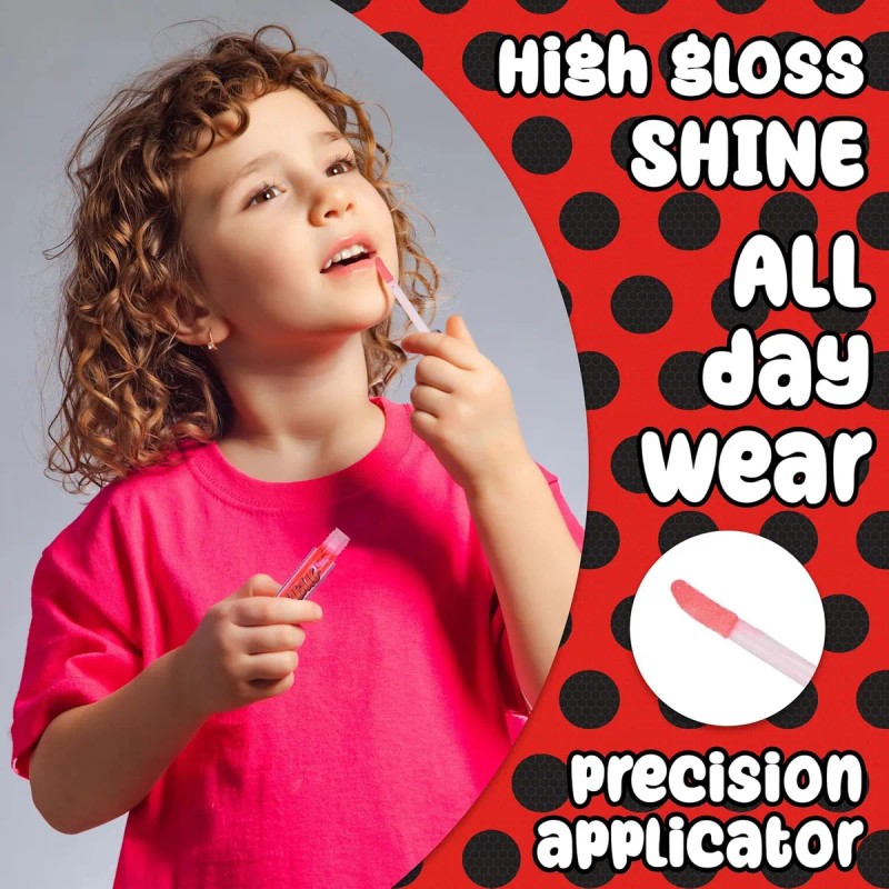 Miraculous Zag Heroez Lipgloss Collection - Juego De 7 Brill