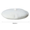Artec 19037 Recital Cosplay, Kids Costume, Felt Beret Hat, White,