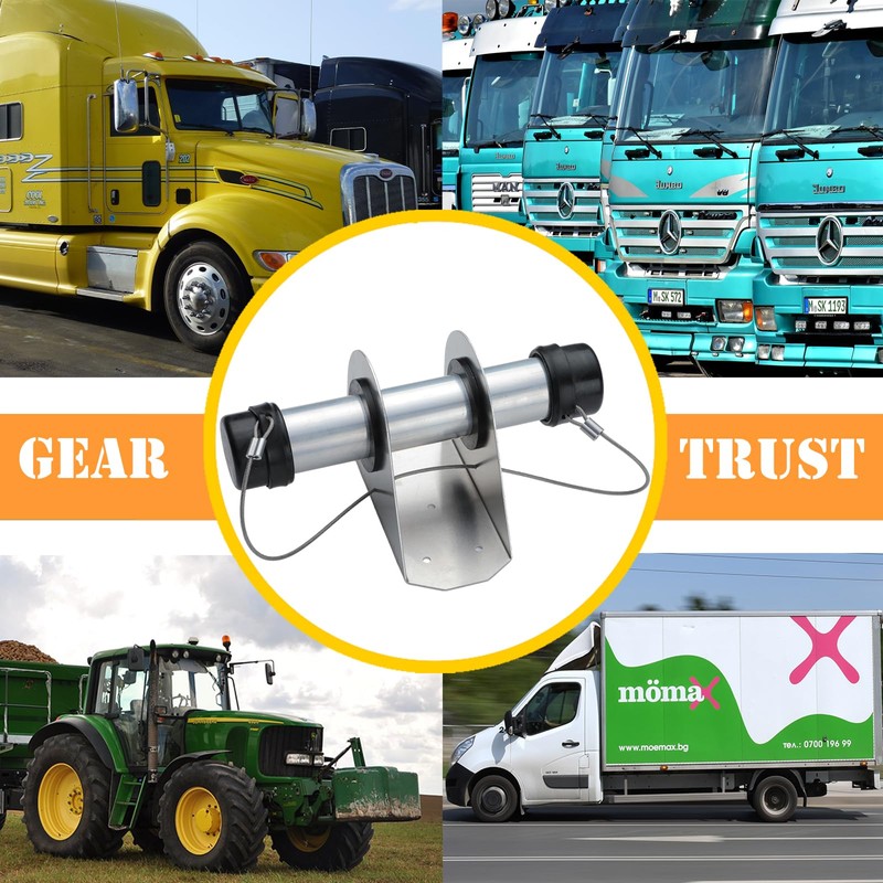 GearTrust Trailer Document Holder, Aluminum Tube Style Trailer Registration Holder