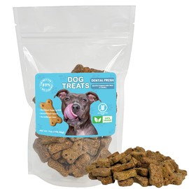 FPN Vegan Dog Treats for Oral Health – 7 oz | Mint, Sage & Chicory Root | Grain-Free Biscuits | Plant-Based Ingredients | Suitable for All Breeds