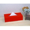 Tatsu-Craft Tissue Box Case Color R Red Tissue Case Car