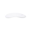 Fox Run Dough and Bowl Scraper, Curved, White