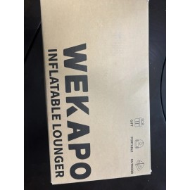 WEKAPO Inflatable Couch Air Lounger Portable Lightweight for Camping or Beach