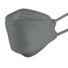 KF94 Mask, 4-Layer Non-woven Mask (20 Pieces), Dark Gray, Spacious