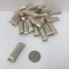 Old Fashion Chocolate Mint Straws 1 pound red green white