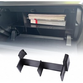 CHEAYAR Organizador de guanteras y consola central compatible con Toyota Tacoma 2024 2025, negro, 5 compartimentos, ABS