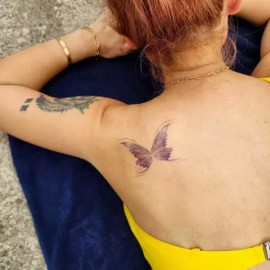 페이스 바디 펄 나비 타투스티커 Face Body Pearl Butterfly Tattoo Sticker