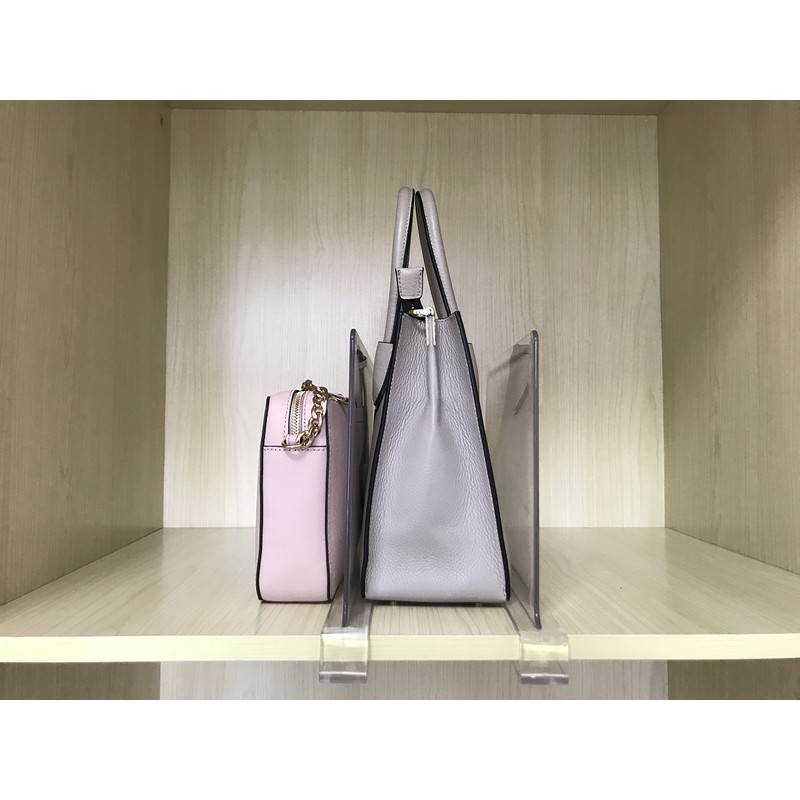 2PCS Multifunction Acrylic Shelf Dividers,Closets Shelf and Closet Separator for