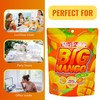 MetaVita 5oz- Big Mango Gummy Candy – Individually Wrapped Peelable