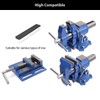 6" Multipurpose Aluminum Vise Soft Jaws, Magnetic Vice Jaws Pads, Rubber