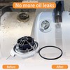 Upgraded Rubber Fuel Cap Gasket O-Ring for Prevent Leakage Compatible