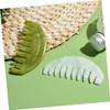 Healvian 2pcs Jade Scalp Massager Comb Static Gua Sha Scraping