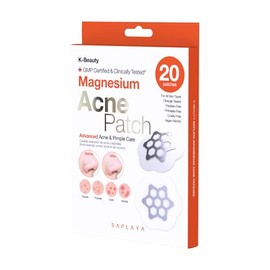Saplaya K-Beauty Magnesium Ance Care Hydrocolloid Patches For Acne Pimple Care Advanced Hydrocolloid Acne Spot Healing Patch
