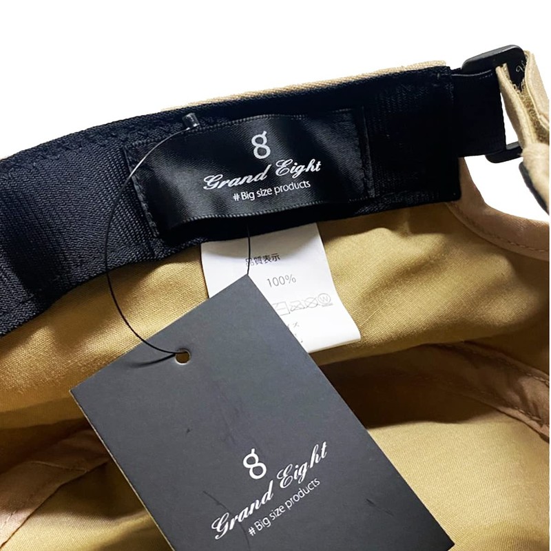 Grand Eight Large Size Hat, 23.6 - 26.4 inches (60