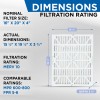 Glasfloss ZL 16x20x4 MERV 10 Pleated Air Filters. Qty 4.