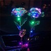 Rosa Led Lov Tornasol Regalo Mamá San Valentin Novia Caja
