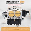 Marine Carburetor for Mercruiser Carburetor 3.0L 2.5L 2 Barrel Carb