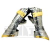 WAIZ Medieval Warrior Steel Gothic Knight Style Warrior Functional Gloves