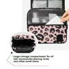 senya Hanging Travel Toiletry Bag Leopard Kit Makeup Case Cosmetics