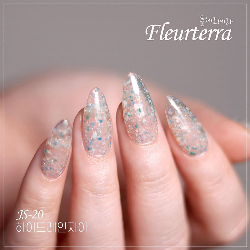 Jello Jello Fleurterra Flower Terrazzo Flake Gel Single Item /