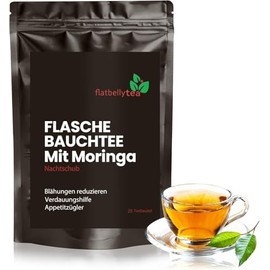 Detox Tee zum Abnehmen, 28 Tage Kräutertee – Natürliche Mischung aus Lotusblatt, Cassia-Samen, Moringa-Samen, Maulbeerblättern & Grüntee – gesundes Gewichtsmanagement