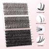 VICILEY Individual Lash Clusters Kit 320 PCS Cluster Lashes 3