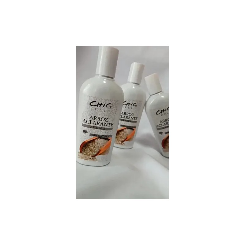 Crema Corporal Aclarante Con Arroz 100% Natural 250ml