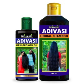 Phillauri Phillauri Adivasi Herbal Combo Kit For Hair Norishment Healthy Scalp & Hair Growth