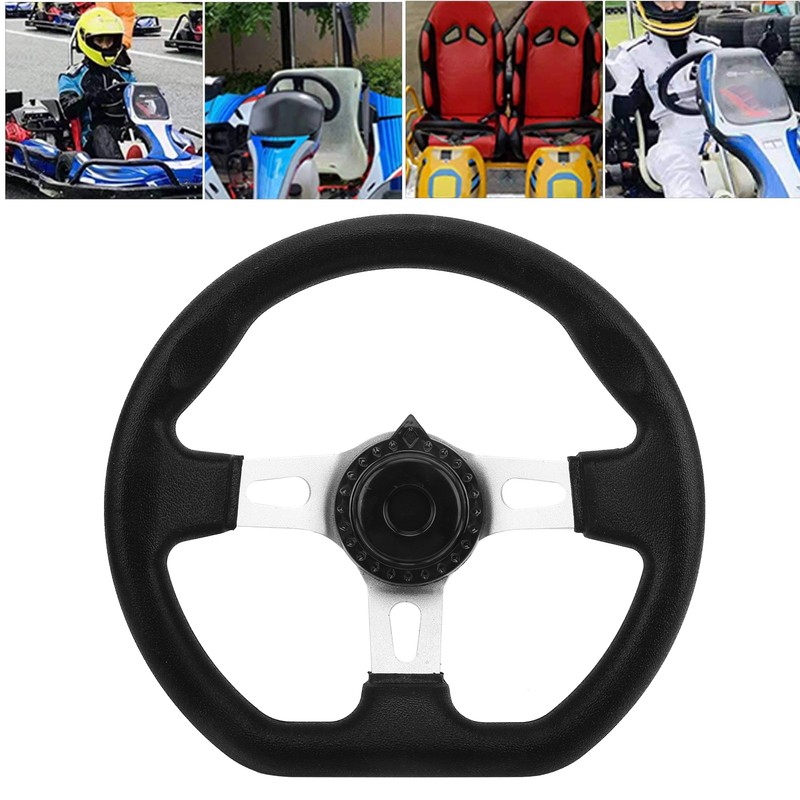 OffRoad Kart Steering Wheel 270mm 3 Spokes Modification Universal for