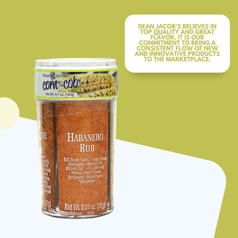 Dean Jacobs Bold Corn on the Cob 4-in-1 Seasoning