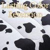 PERFEMET Cow Print Twin Comforter Set for Boys 3 Pieces