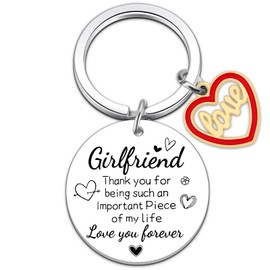 Uerifr Gifts For Girlfriend Cute Keychain Romantic Gifts For Her Girlfriend Birthday Gifts Valentine'S Day Anniversary Stocking Stuffers For Women Best Gifts For Girlfriend From Boyfriend