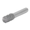 5Pcs Rotary File Bit 2 Pattern Woodworking Grinding Head Drill